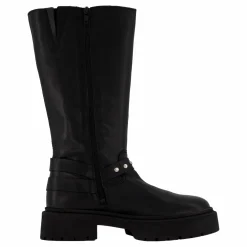 Steve Madden Gayet Boots Black Leather