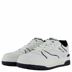 Replay Gemini Punch Sneaker Off Wht/black