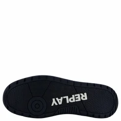 Replay Gemini Punch Sneaker Off Wht/black