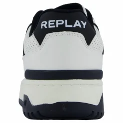 Replay Gemini Punch Sneaker Off Wht/black