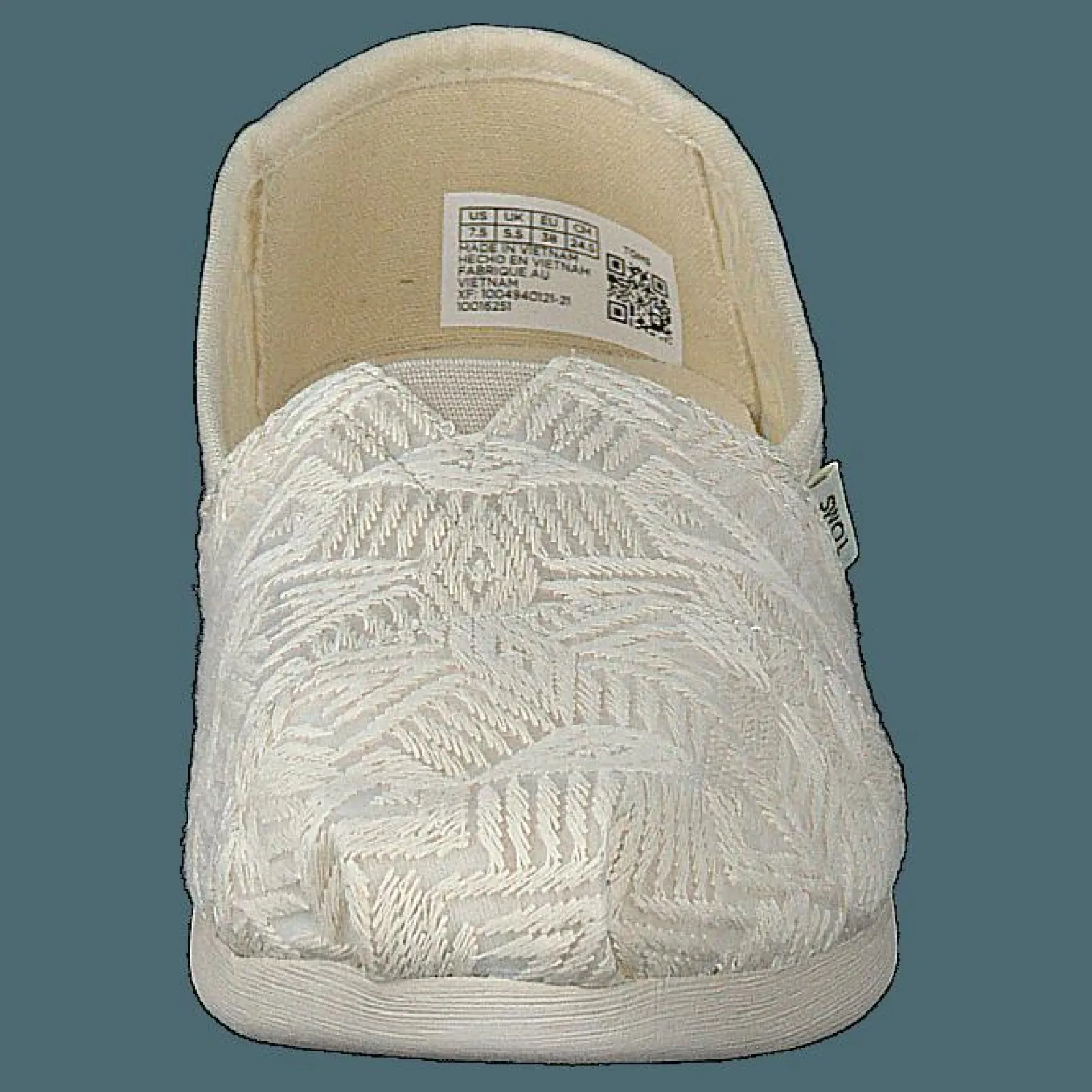 Toms Geo Lace Alrpg Natural