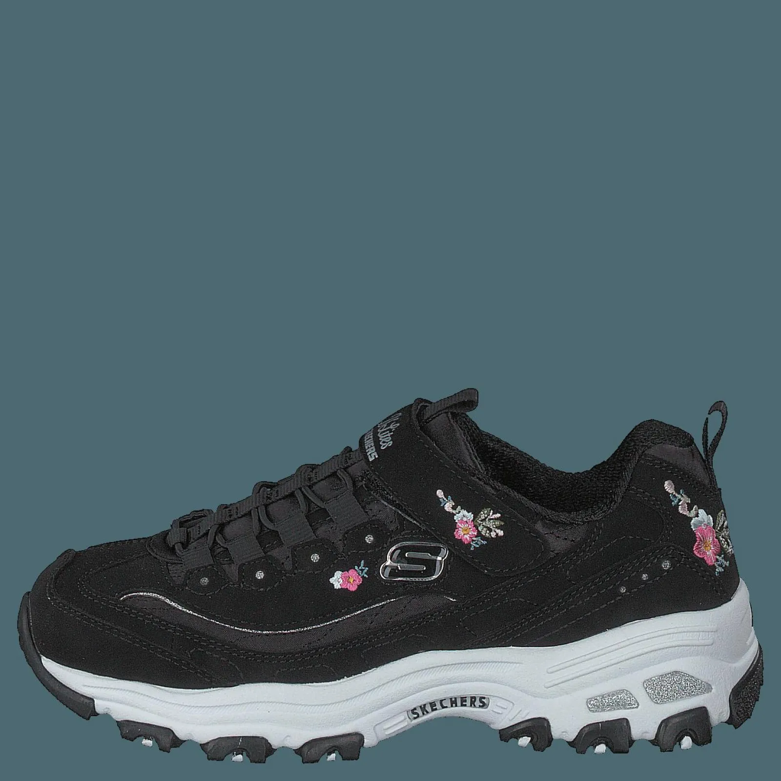 Barn Skechers Girls D'lites Blk