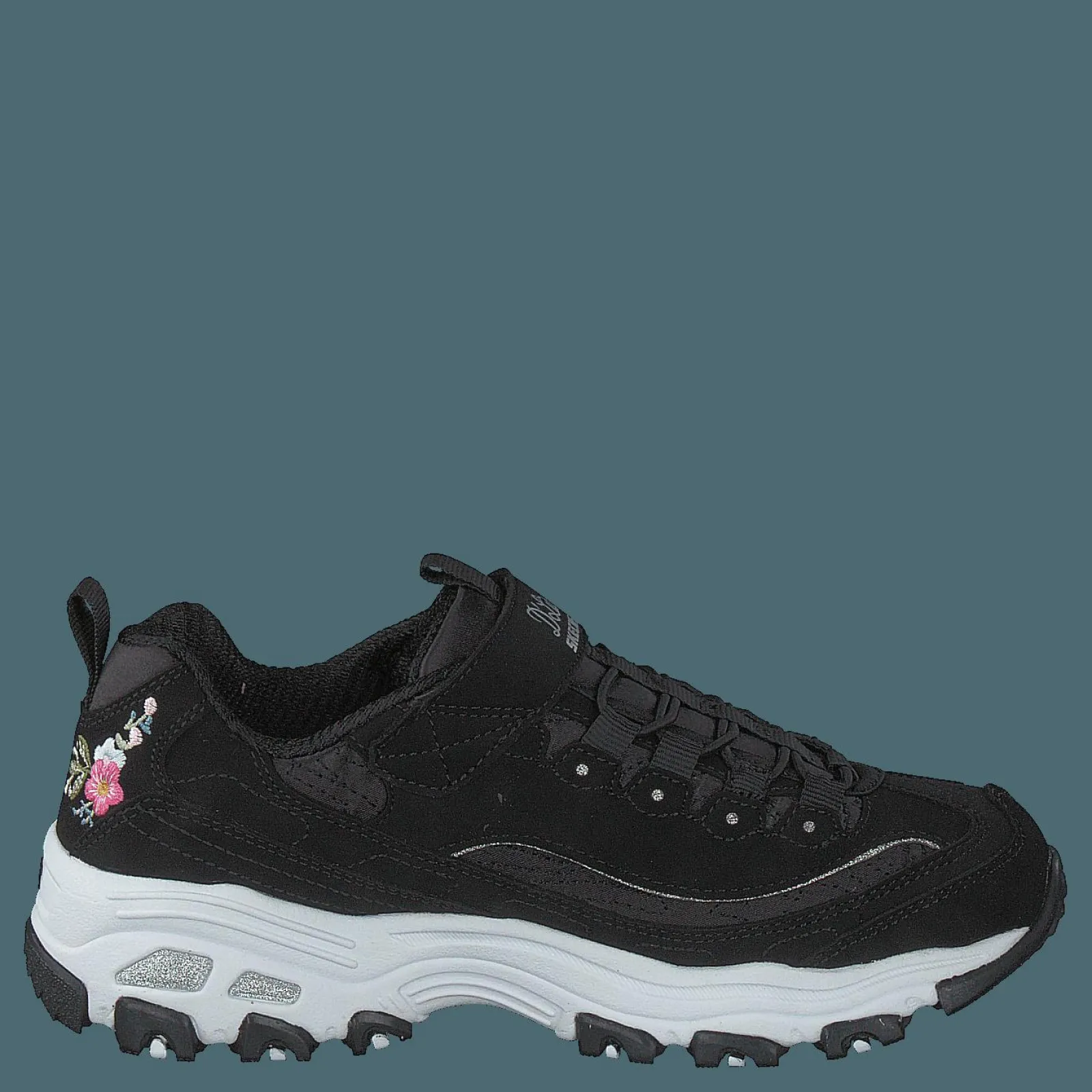 Barn Skechers Girls D'lites Blk
