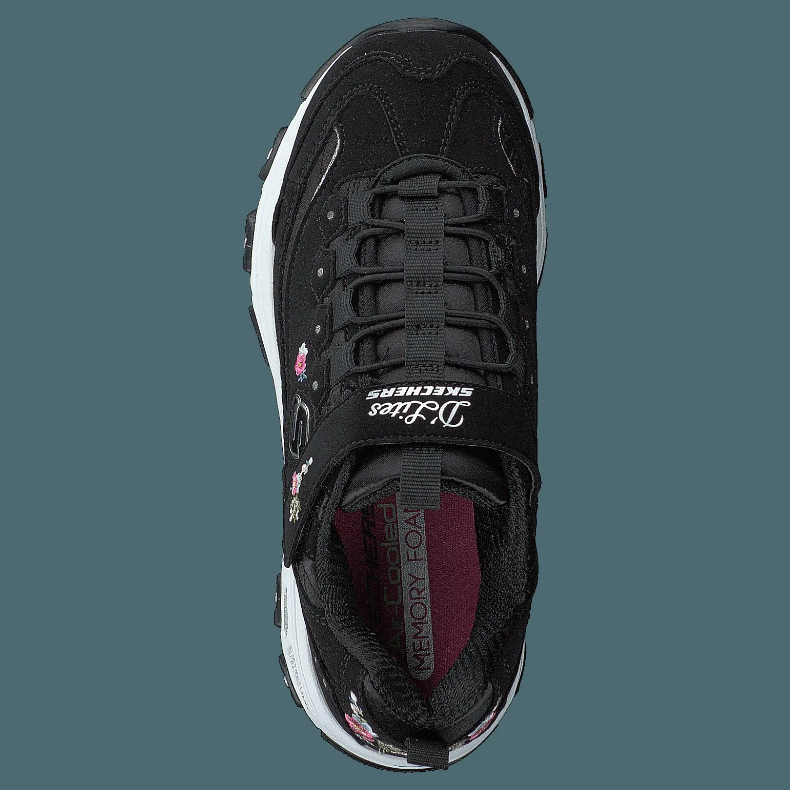 Barn Skechers Girls D'lites Blk
