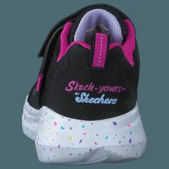 Barn Skechers Girls Go Run Fast Blk