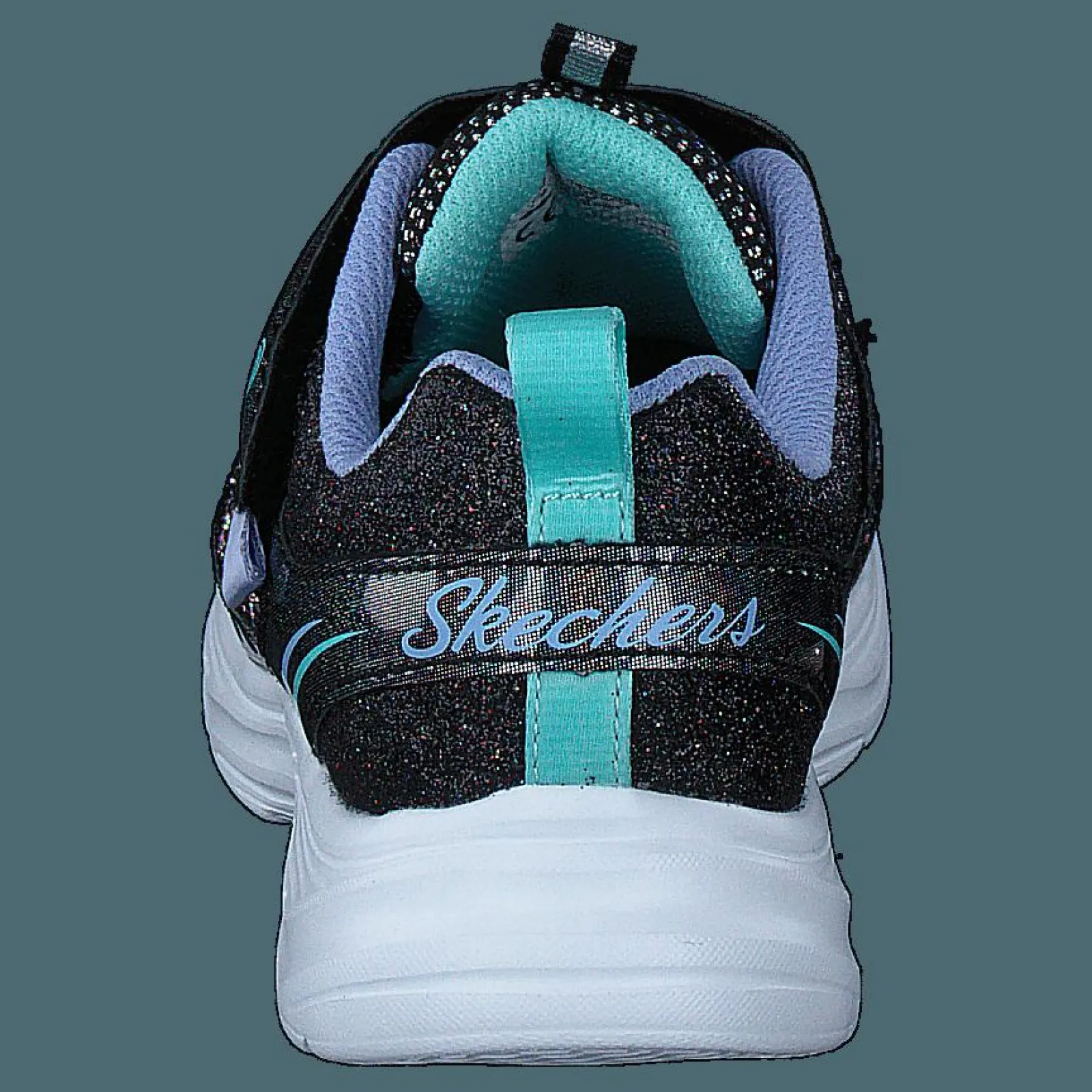 Barn Skechers Girls S-lights Glimmer Kicks - Bklb