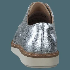 Clarks Glick Darby Silver Metallic