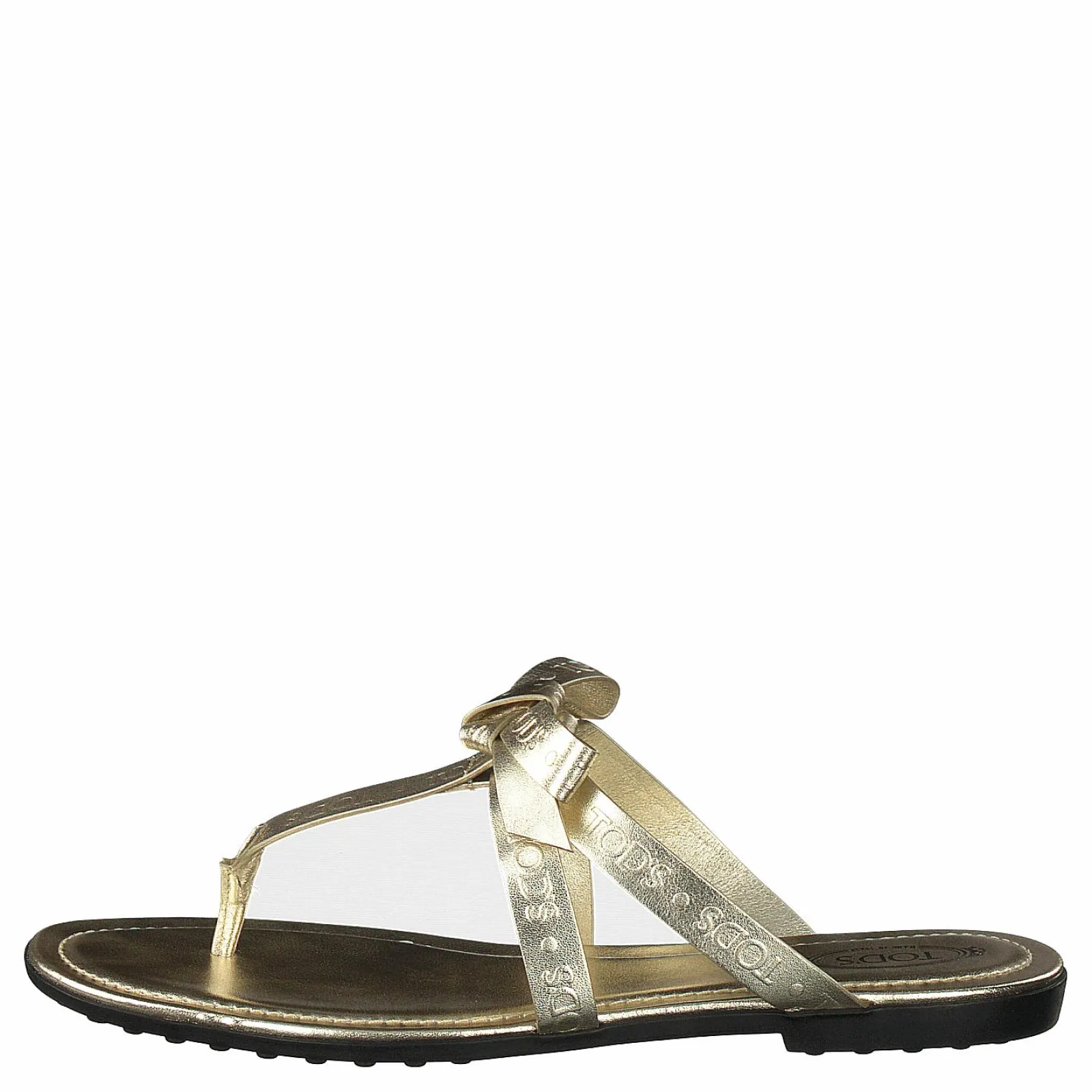 Tod's Gomma Bow Sandal Flan
