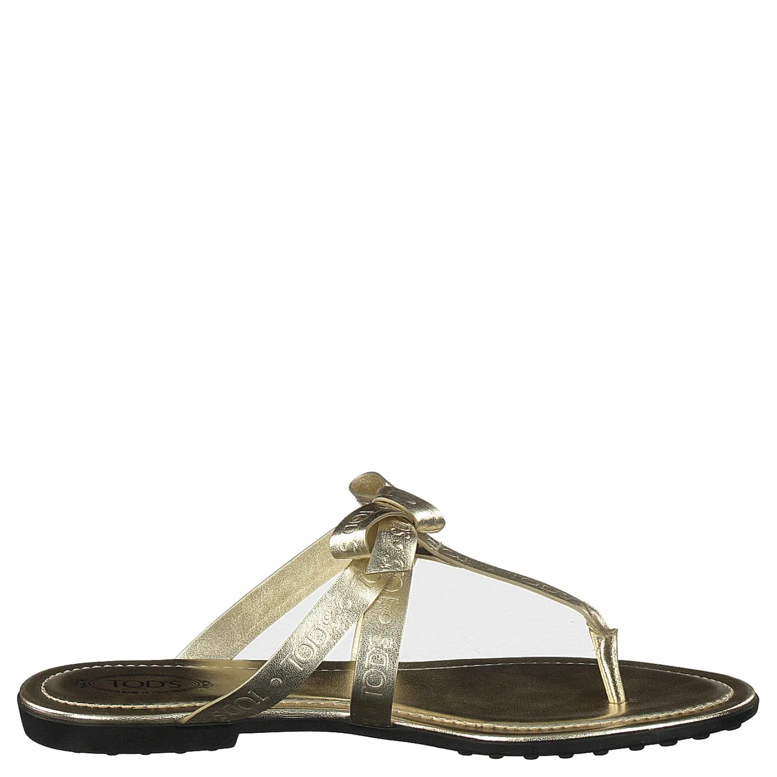 Tod's Gomma Bow Sandal Flan