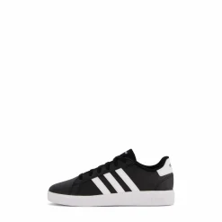 Barn adidas Grand Court Lifestyle Tennis Lace-Up Shoes Core Black / Cloud White / Core Black