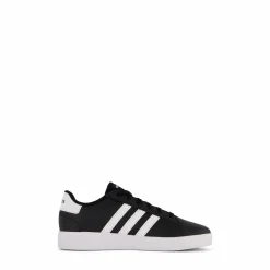 Barn adidas Grand Court Lifestyle Tennis Lace-Up Shoes Core Black / Cloud White / Core Black
