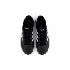 Barn adidas Grand Court Lifestyle Tennis Lace-Up Shoes Core Black / Cloud White / Core Black