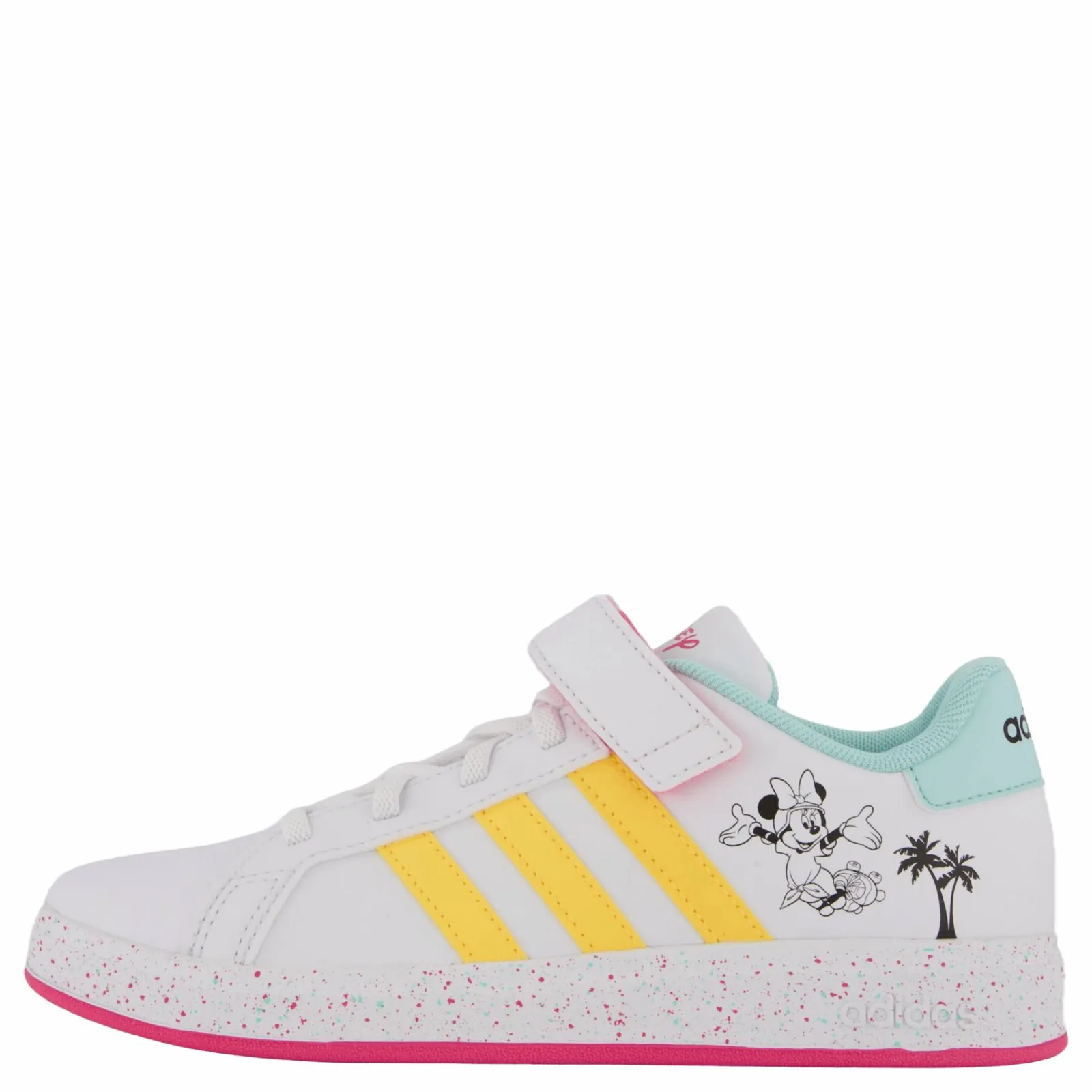 Barn adidas Grand Court Minnie El K Ftwwht/spark/pulmag