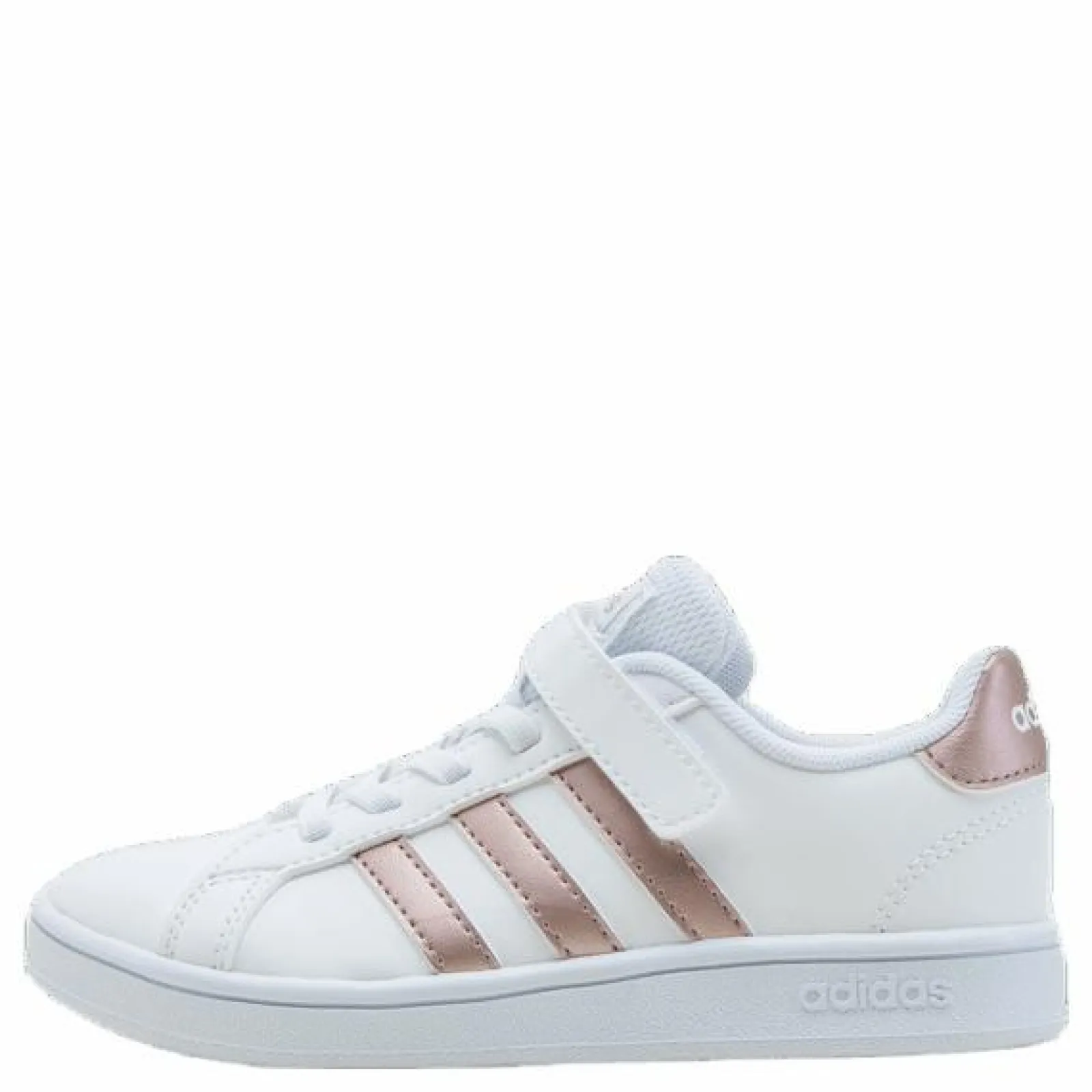 Barn adidas Grand Court Shoes Cloud White / Copper Met. / Light Granite
