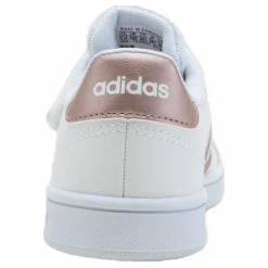 Barn adidas Grand Court Shoes Cloud White / Copper Met. / Light Granite