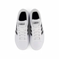 Barn adidas Grand Court Shoes Cloud White / Core Black / Cloud White