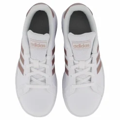 Barn adidas Grand Court Shoes Cloud White / Copper Met. / Light Granite