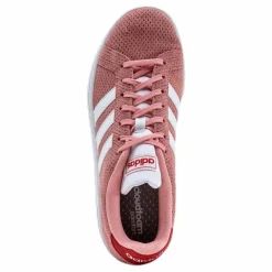 adidas Grand Court Shoes Glow Pink / Cloud White / Glory Red
