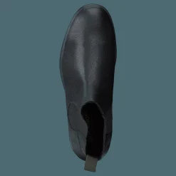 Playboy Footwear Grant Black Leather