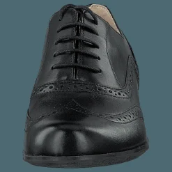 Clarks Hamble Oak Black Leather