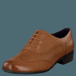 Clarks Hamble Oak Dark Tan Leather