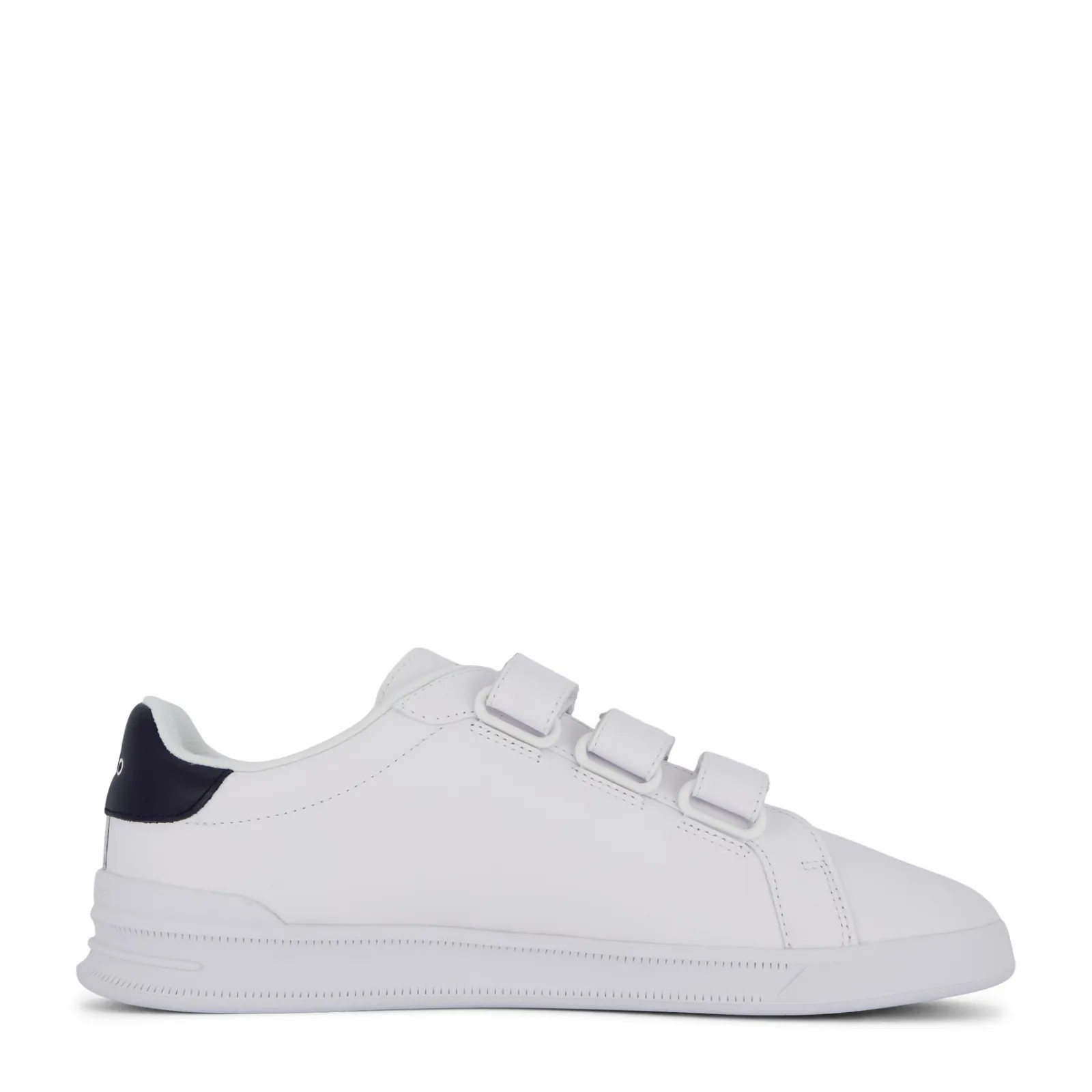 Polo Ralph Lauren Heritage Court II Leather Sneaker White / Navy