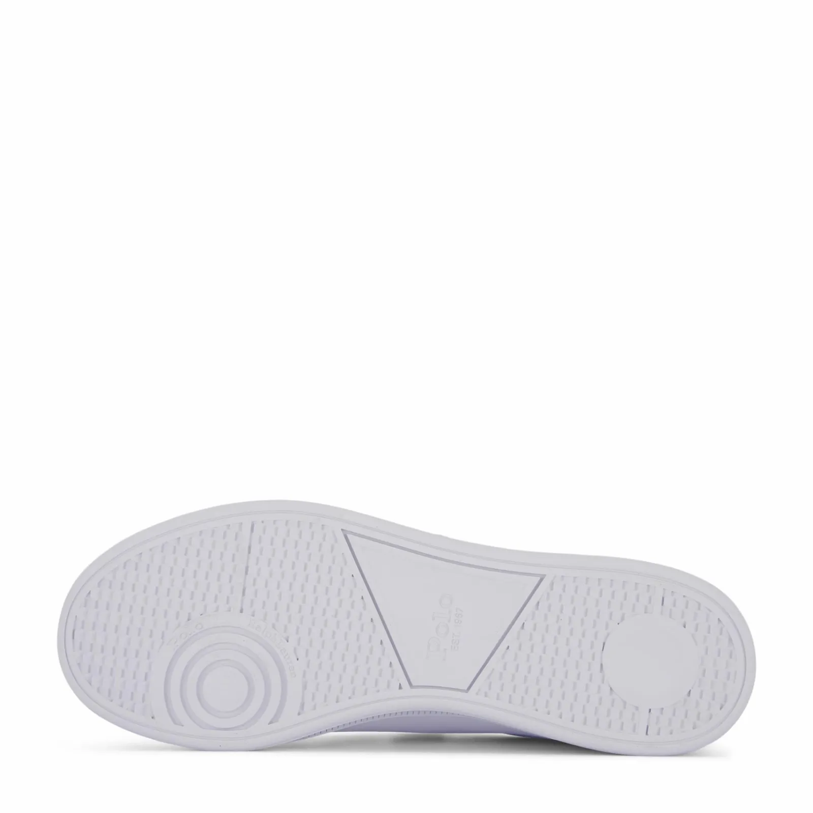 Polo Ralph Lauren Heritage Court II Leather Sneaker White / Navy