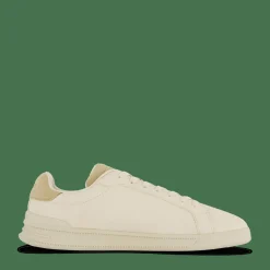 Polo Ralph Lauren Heritage Court II Leather Sneaker Ecru / Bone