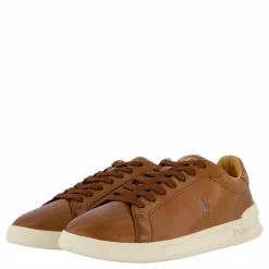 Polo Ralph Lauren Heritage Court II Leather Sneaker Polo Pale Russet