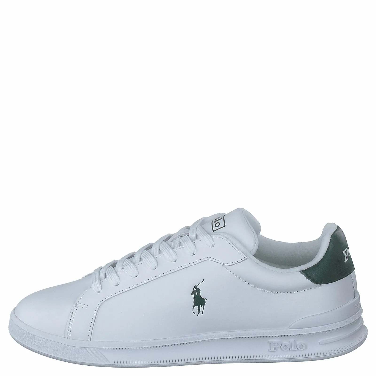 Polo Ralph Lauren Heritage Court II Leather Sneaker White / College Green PP