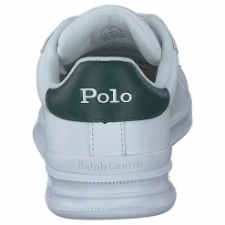 Polo Ralph Lauren Heritage Court II Leather Sneaker White / College Green PP