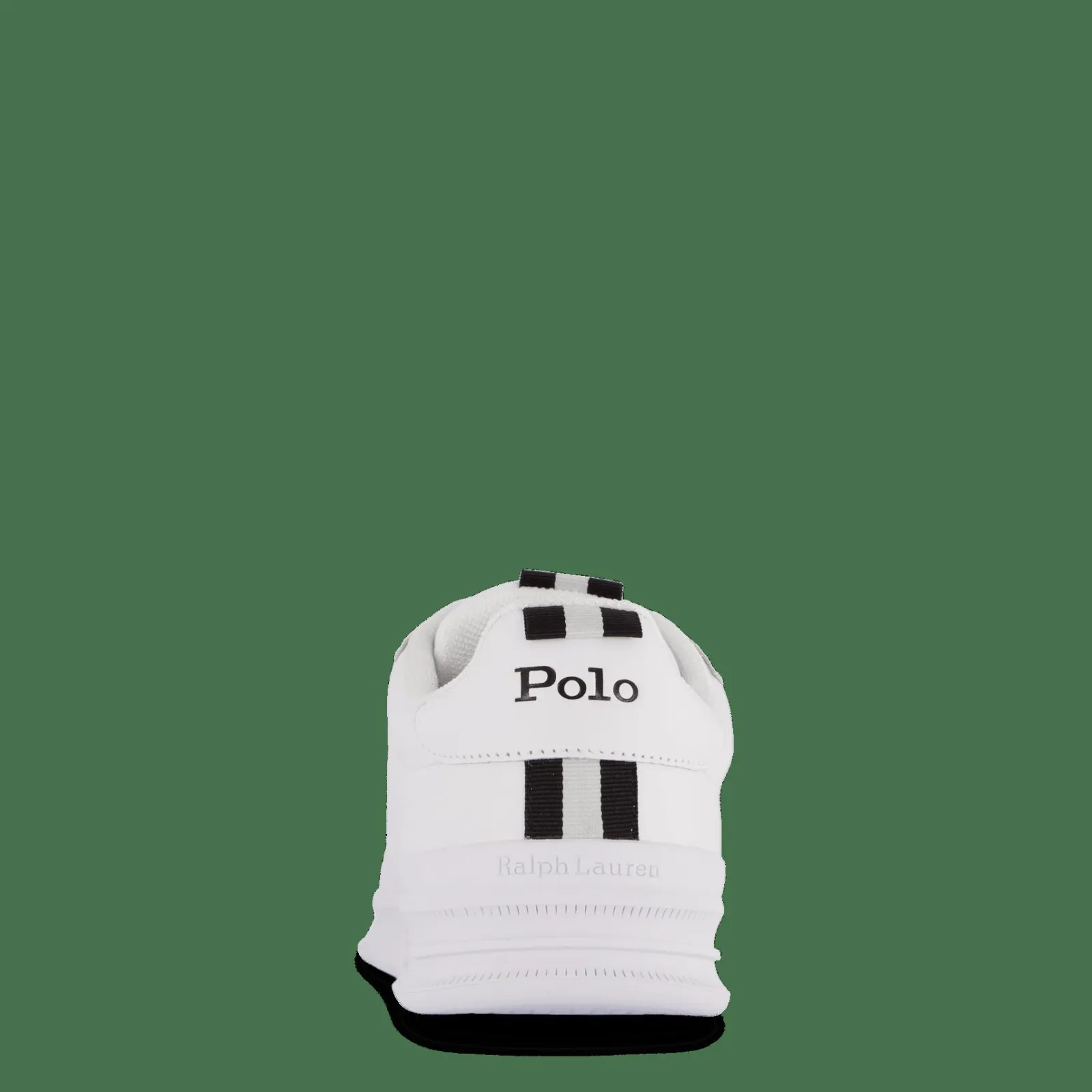 Polo Ralph Lauren Heritage Court II Leather Sneaker White / Black PP