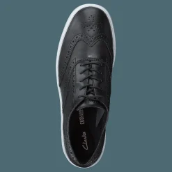 Clarks Hero Brogue Black Leather