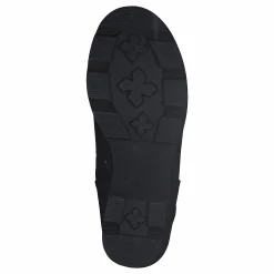 Johnny Bulls High Platform Boot Black / Shiny Silver