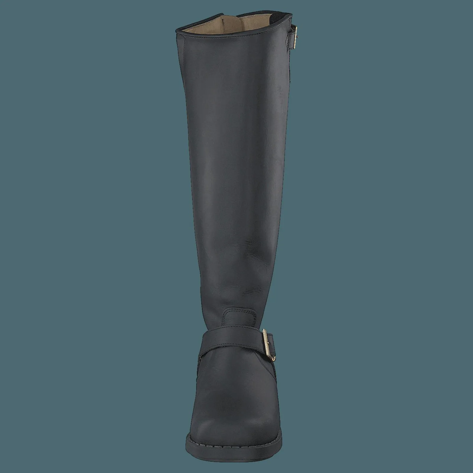 Johnny Bulls High Zip Back Black Shiny Gold