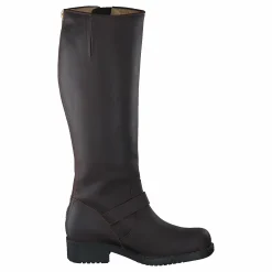 Johnny Bulls High Zip Back Brown Shiny Gold