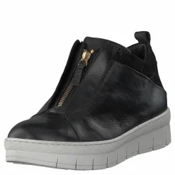 Nude of Scandinavia Hilda Sole-velour Nero