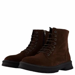 Tommy Hilfiger Hilfiger Suede Lace Zip Boot Cocoa