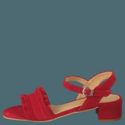 Pavement Holly Red Suede