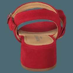 Pavement Holly Red Suede