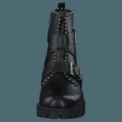 Steve Madden Hoofy Black Leather