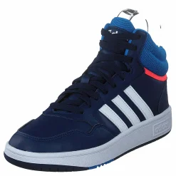 Barn adidas Hoops Mid Shoes Dark Blue / Blue Rush / Turbo