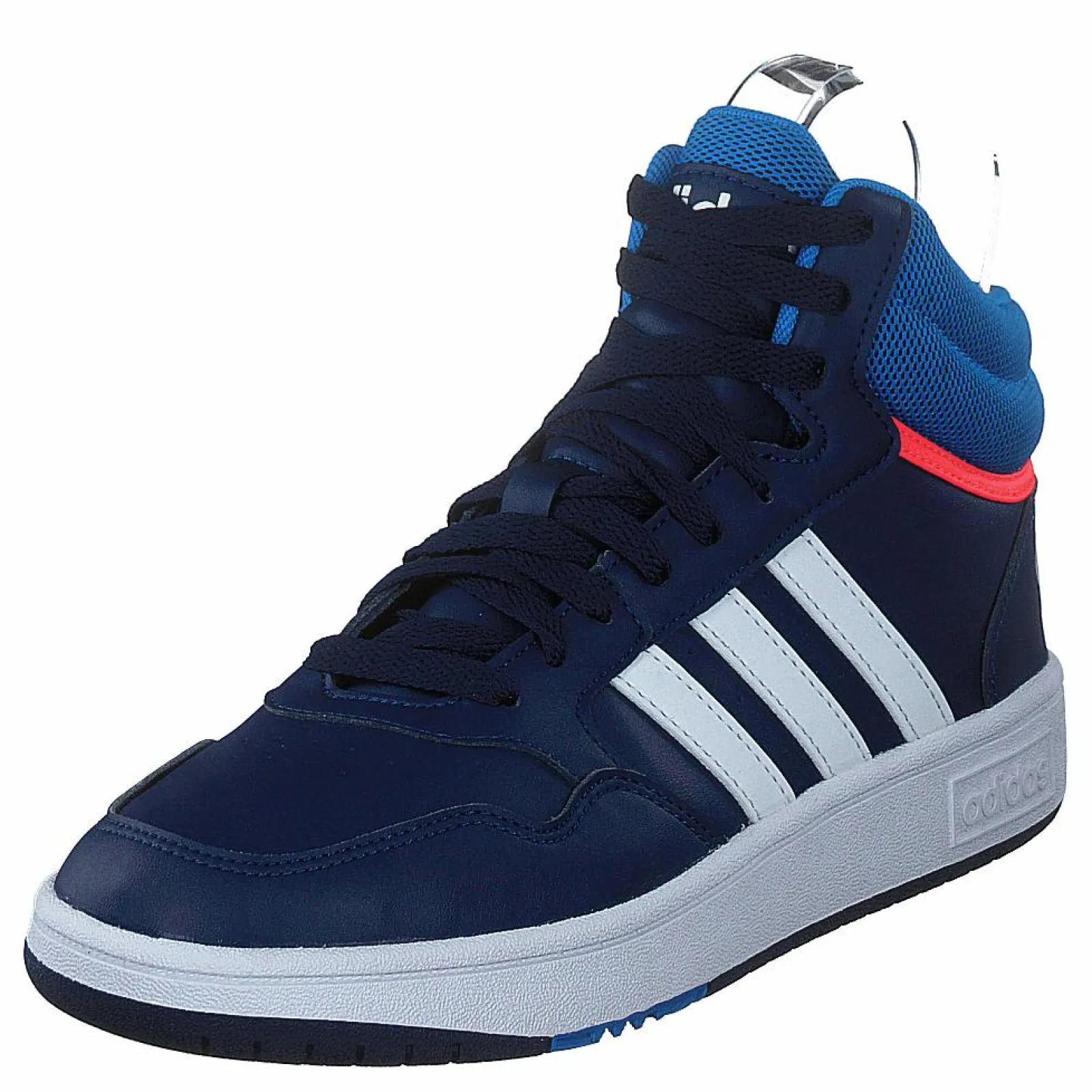 Barn adidas Hoops Mid Shoes Dark Blue / Blue Rush / Turbo