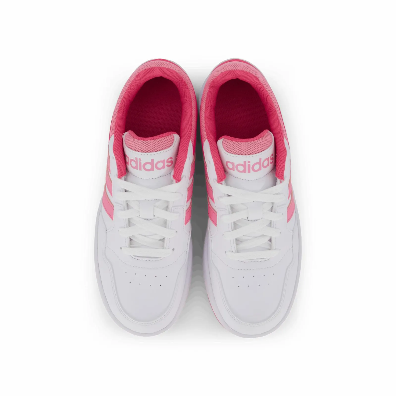 Barn adidas Hoops Shoes Cloud White / Blipnk / Pulmag