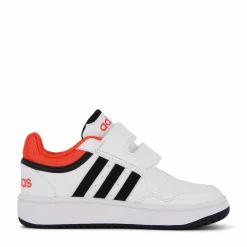 Barn adidas Hoops Shoes Cloud White / Core Black / Bright Red