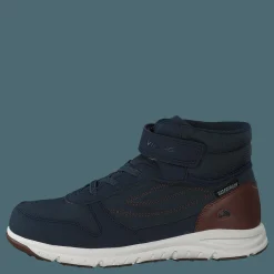 Barn Viking Hovet Mid WP Navy/Cognac