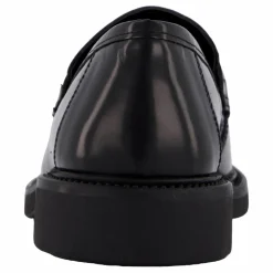 Steve Madden Huddles Black Leather