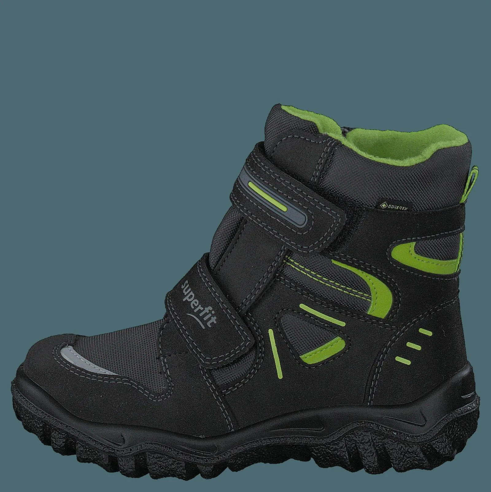 Barn Superfit Husky Gore-tex Black/green