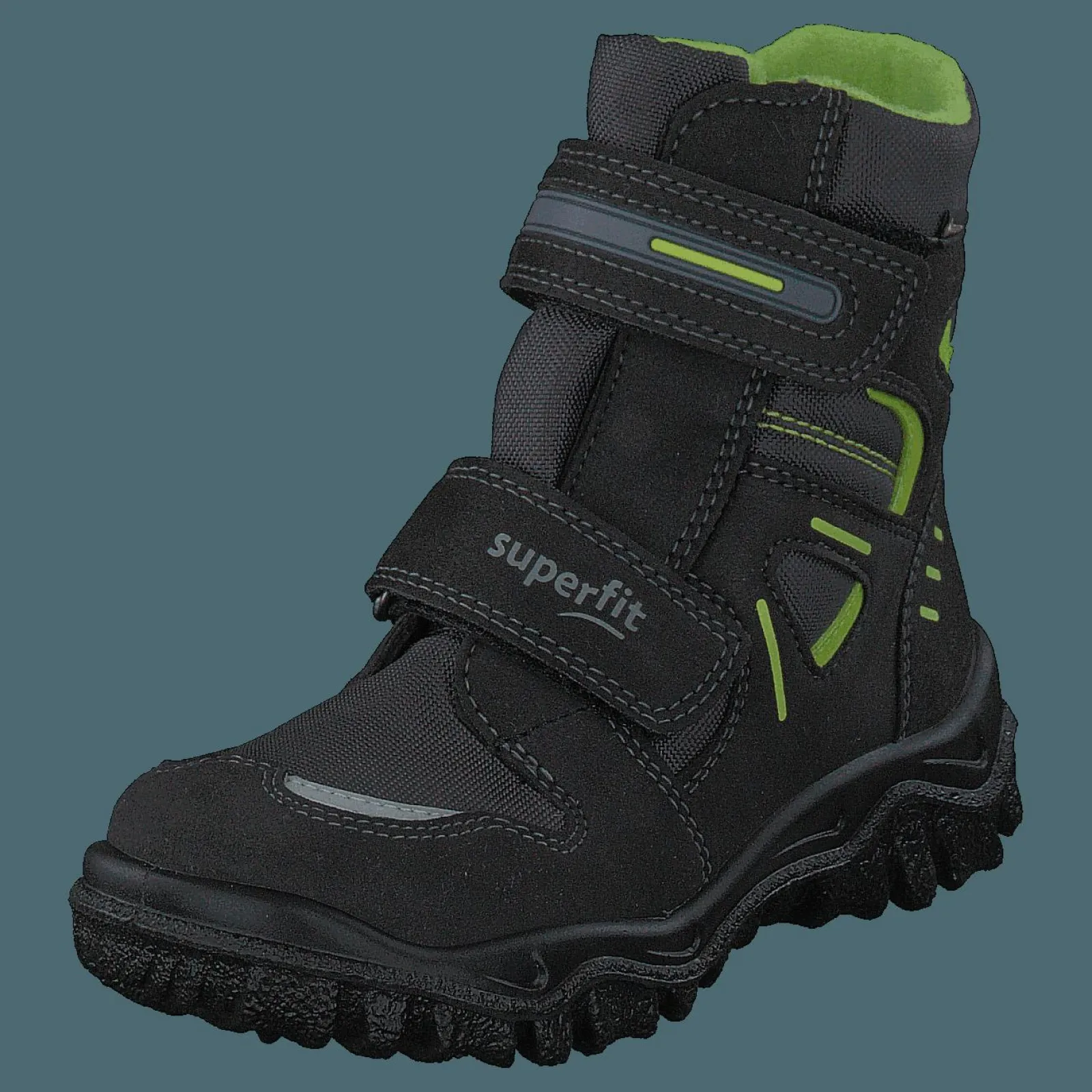 Barn Superfit Husky Gore-tex Black/green