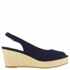 Tommy Hilfiger Iconic Elba Sling Back Wedge